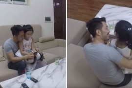 Video: “Yêu râu xanh” dễ dàng dùng điện thoại dụ dỗ bé gái thân mật