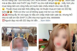 Gái xinh "bùng" gói hàng trị giá 570 nghìn còn lên giọng thách thức