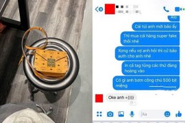 Chồng cấu kết với shop bán hàng mua túi fake tặng vợ