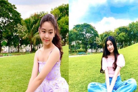 Nhan sắc bất chấp cam thường của hai con gái nhà Quyền Linh