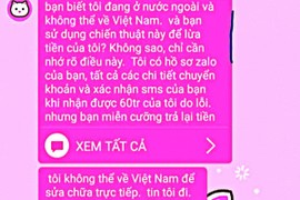 Cố tình chuyển khoản nhầm để chiếm đoạt tài sản