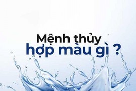 Người mệnh Thủy hợp màu gì và kiêng kị màu gì?