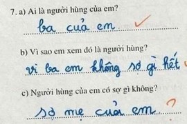 Nhóc tiểu học bóc phốt bố sợ vợ, đọc xong ôm bụng cười