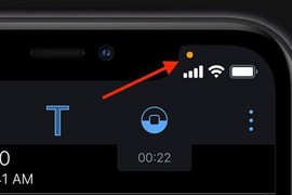 Cẩn thận bị theo dõi nếu phát hiện chấm sáng này trên iPhone
