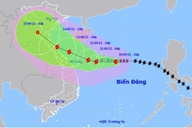 Bão số 5 giật cấp 12, chỉ cách quần đảo Hoàng Sa 220km