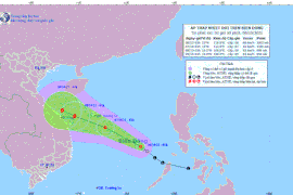 Áp thấp nhiệt đới có khả năng sẽ mạnh lên thành bão