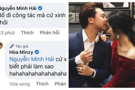 Hòa Minzy khoe nhan sắc mặn mà, chồng đại gia "dằn mặt" 1 câu 