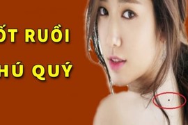 3 nốt ruồi tượng trưng cho Tài - Lộc - Phát, ai được 1/3 cũng hạnh phúc