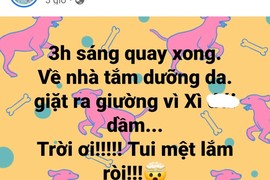 Đăng dòng trạng thái, netizen tưởng Hari Won mệt mỏi vì chồng