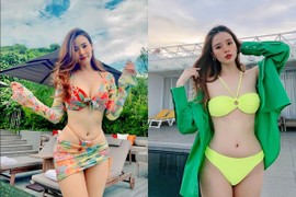 Những lần hiếm hoi Midu khoe dáng với bikini