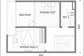 Thiết kế và bố trí nội thất nhà ống 48m2 đủ sáng và thoáng