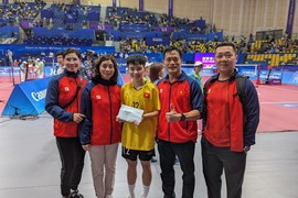 VĐV CAND được thưởng nóng sau khi giành HCV ASIAD 19