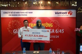 Người đàn ông Hà Giang trúng độc đắc Vietlott gần 41,5 tỷ đồng