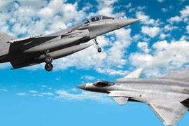 J-20 của Trung Quốc thua xa tiêm kích Rafale của Ấn Độ