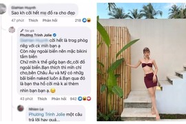 Phương Trinh Jolie đáp trả bình luận khiếm nhã cực căng