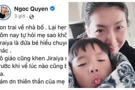 Ngọc Quyên vô tình tiết lộ mối quan hệ với chồng cũ