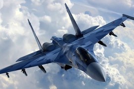 "Tử thần" Su-35 Nga vừa đánh chặn tiêm kích Israel tập kích vào Damascus?