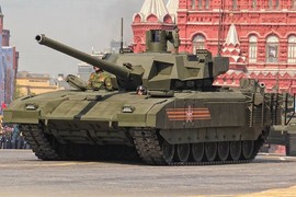 Xe tăng T-14 Armata Nga dễ trở thành "nam châm" hút hỏa lực ở chiến trường Idlib 