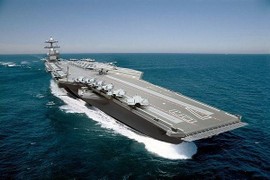 Tàu sân bay John F.Kennedy của Mỹ có mang được tiêm kích F-35C không?