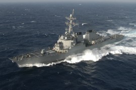 Khu trục hạm USS Barry trở lại Biển Đông làm nhiệm vụ gì?