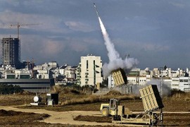 "Vòm sắt" Iron Dome Israel đánh chặn tên lửa nhằm vào Ashkelon thất bại?