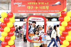 Vietjet khai trương đường bay Daegu – Nha Trang du lịch Việt – Hàn