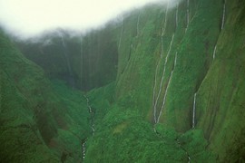 “Bức tường nước mắt“ ở Hawaii