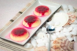 Mới lạ bánh flan biến tấu 