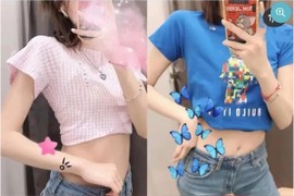 “Cạn lời” trào lưu mặc đồ trẻ em khoe body bốc lửa