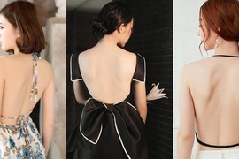 Chọn style hở lưng cho mát, bao cô nàng khiến người nhìn phát ngại