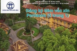 Ngày mai đăng ký 3.500 liều vacxin Pentaxim