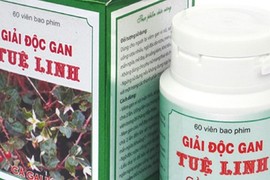 Giải độc gan Tuệ Linh bị phạt vì quảng cáo không phù hợp