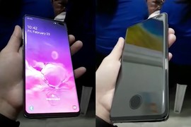 Samsung Galaxy S10 Plus lộ ảnh thực tế