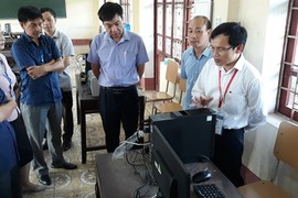 Trường đại học và địa phương gấp rút chấm thi THPT quốc gia 2019