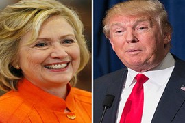 Kết quả “Siêu Thứ Ba”: Bà Clinton và ông Trump đại thắng