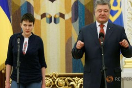 Nữ phi công Nadiya Savchenko sẽ làm Tổng thống Ukraine?