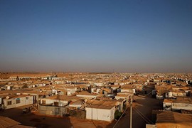 Cuộc sống chen chúc trong trại tị nạn Zaatari ở Jordan