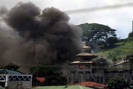 Ảnh nóng hổi tình hình chiến sự trong thành phố Marawi