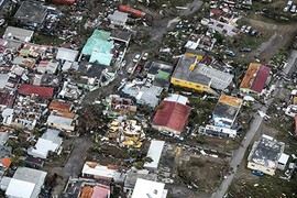 Chùm ảnh siêu bão Irma cày nát vùng Caribe