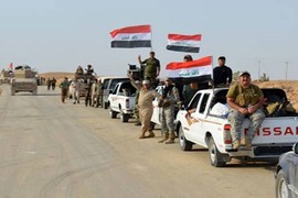 Ảnh: Iraq giải phóng vùng trọng yếu gần biên giới với Syria