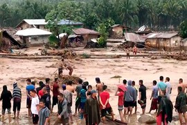 Miền Nam Philippines tan hoang sau bão Tembin