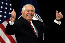 Những bức ảnh cuối cùng của Ngoại trưởng Tillerson khi còn tại chức