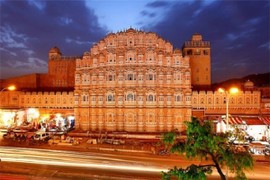 Cung điện của gió Hawa Mahal - “Thành phố hồng” của Jaipur, Ấn Độ 