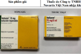 Sản phẩm thuốc giảm đau Voltarén 75 mg có dấu hiệu giả mạo