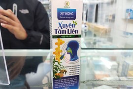 Xuyên tâm liên "cháy hàng"