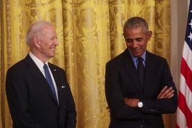 Ông Obama trợ giúp Tổng thống Mỹ Joe Biden tranh cử