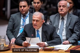 Mỹ phủ quyết dự thảo công nhận Palestine là thành viên LHQ