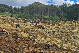 Lở đất ở Papua New Guinea, hơn 300 người có thể đã thiệt mạng