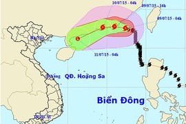 Bão Linfa đổi hướng, có thể ảnh hưởng tới Việt Nam