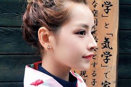 Hot girl Chi Pu quyến rũ trong trang phục Kimono